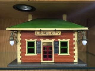 Lionel 124 Station With Green Roof And Gray Base - 1920 - 36 - Ex - To Ex