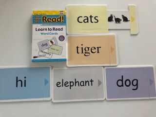 Your Baby Can Read Set of 5 Sliding Word Card bundles: Starter,  1,  2,  3,  Review 7