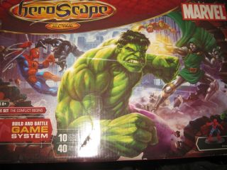 Marvel Heroscape: The Conflict Begins (hasbro,  2007) Complete Spiderman Hulk