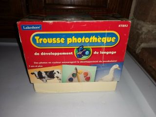Lakeshore Trousse French Flash Cards Over 250 Photo Language Development Kt892
