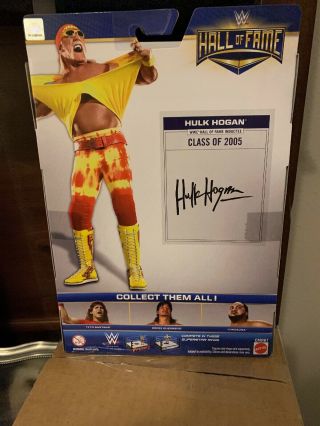 WWE Mattel Elite Hulk Hogan Hall Of Fame 2005 Target Exclusive Wrestling Figure 2