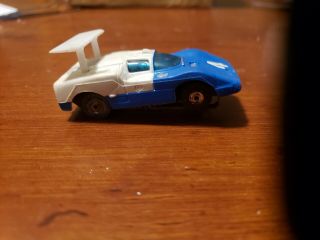 Aurora T Jet Slot Car Chaparral 2f White And Blue 4