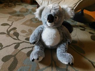 Toys R Us Koala Bear Plush Stuffed Animal Toy 2013 Gray White Soft 21” Euc Cutie