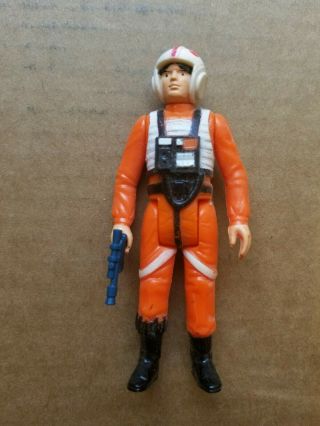 Vintage Star Wars Luke X - Wing Pilot - Blaster - Hk Coo - Near