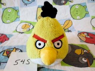 Angry Birds Plush Chuck 5 " Classic Yellow Bird Sound (54s)