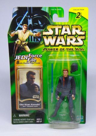 Hasbro Star Wars Potj 3.  75 " Obi - Wan Kenobi Jedi Training Gear Figure