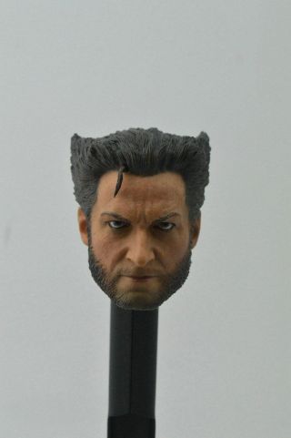 Custom Hot 1/6 Scale Head Sculpt X - Men Days Of Future Past Wolverine 4.  0