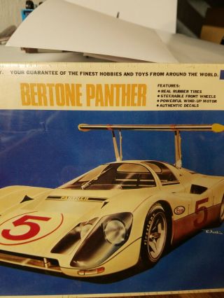VINTAGE BERTONE PANTHER MOTORIZED 1:25 SCALE factory 3