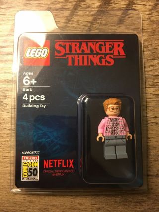2019 Sdcc Lego Exclusive Stranger Things Barb Minifigure Netflix