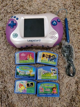 Leapfrog Leapster 2 With 6 Games