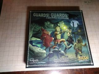 Guards Guards A Discworld Board Game Z - Man Games Terry Pratchett Fully Sleeved