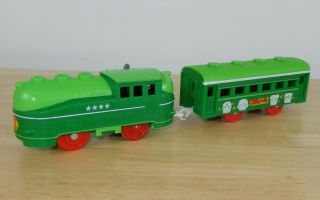 Rare Plarail Expo Exclusive Special Green Train Tomy Trackmaster Thomas