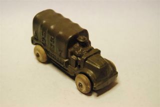 Barclay Manoil Vintage Lead Toy Ww1 Era Us Army Truck