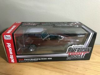 Ertl Collectibles American Muscle Auto World 1969 Ford Mustang Boss 429 1:18