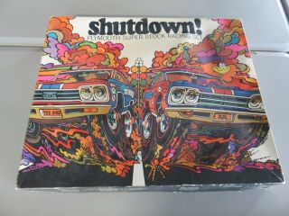 1968 Vintage Shutdown Plymouth Stock Racing Set
