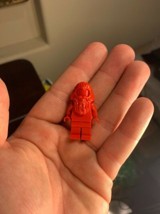 AUTHENTIC Lego Hobbit LOTR Red Prototype Gloin Dwarf Minifigure Beard VERY RARE 3