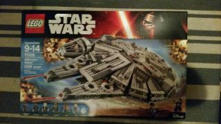 2015 Lego Star Wars The Force Awakens Millennium Falcon 75105 Retired