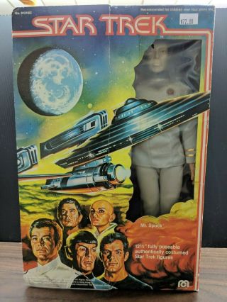 Mego Star Trek Motion Picture 12 " Mr Spock Poseable Figure Vintage 1979