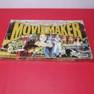1968 Parker Brothers International Moviemaker Board Game Movie Maker