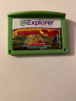 Leapfrog Leapster Explorer/leappad Learning Game: The Magic School Bus Dinosaurs