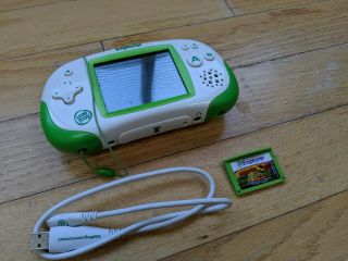 Leap Frog Leapster Explorer Green System with Magic School Bus Dinosaurs Game 3