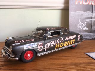 The Fabulous Hudson Hornet Franklin 1951 Stock Car Coupe Die Cast 1/24