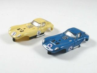 Vintage Aurora Thunderjet Cheetah Ho Slot Car Bodies