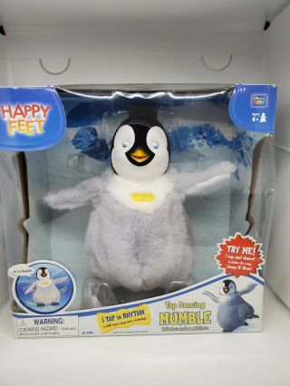 Rare Thinkway Happy Feet 2 Dancing Penguin - Sings & Dances