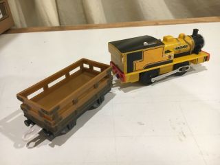 Motorized Duncan with Brown Car for Thomas and Friends Trackmaster Railway 5