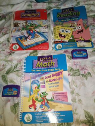 LeapFrog LeapPad Learning System with 6 Books and 5 Cartridges 5