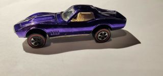 Hot Wheels Redline Purple Custom Corvette Sweet 16 NOT RESTOR 8