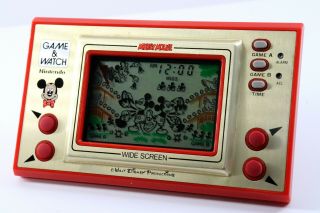 Nintendo Game & Watch Mickey Mouse Mc - 25 Japan _25