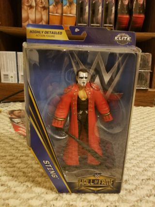 Wwe Wrestling Elite Hall Of Fame Class Of 2016 Sting Exclusive Action Figure