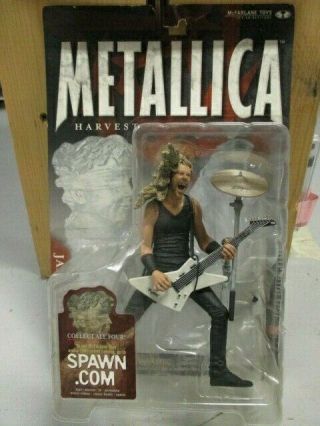 Metallica : James Hetfield Figure - Mcfarlane Toys ; 2001 (collectible)