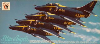 Fujimi 1:72 A - 4f / Ta - 4j Skyhawk Blue Angels Plastic Model Kit 26019 7ag19u