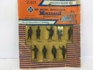 Roco Minitanks 1:87 Army Leaders World War Ii Ho Model Miniatures Z - 271