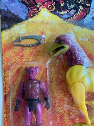 NOS RARE 1983 Dragonriders of the Styx Roozan w/ Action Figure Rider 80’s DFC 11