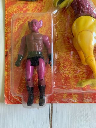 NOS RARE 1983 Dragonriders of the Styx Roozan w/ Action Figure Rider 80’s DFC 9