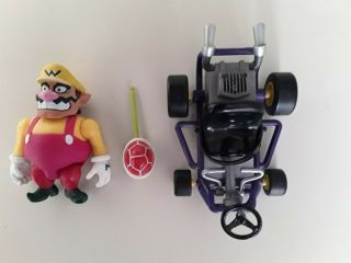 Toybiz Mario Kart 64 Video Game Stars Wario Figure - Nintendo 1999