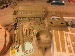 1/35 german tiger built Tamiya Parts Ready Too Paint Only 6