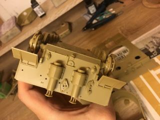 1/35 german tiger built Tamiya Parts Ready Too Paint Only 8