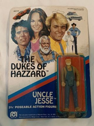 The Dukes Of Hazzard Uncle Jesse 3 3/4 " Action Figure