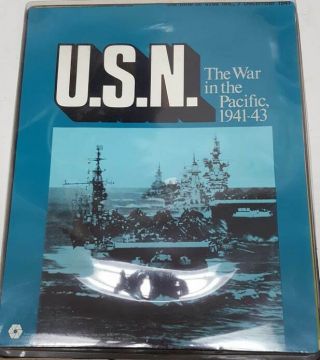 U.  S.  N.  - Us Navy - The War In Pacific 1941 - 43 Spi 1971 Unpunched