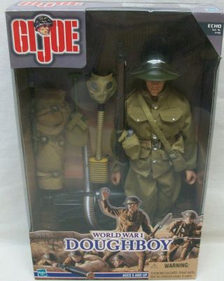Nib G.  I.  Joe " World War I Doughboy " 1:6 Scale - In - Box (1999) Echo No.  81585