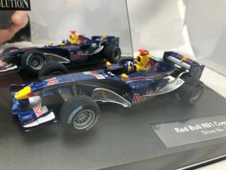 1/32 Scale Model Slot Car Carrera Exclusiv Red Bull Rb1 Cosworth D.  Coulthard