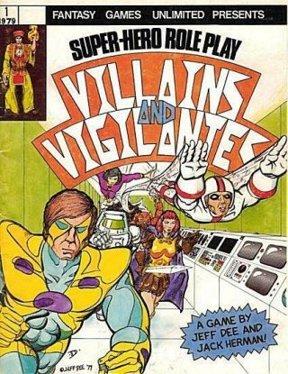Fgu Villains & Vigilantes Villains & Vigilantes (1st Printing) Sc Fair,