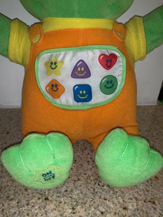 Leapfrog Baby Hug & Learn Baby Tad Singing And Music Plush Toy 4