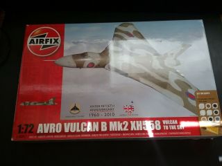 Airfix 1/72 Avro Vulcan B Mk2 Xh558 Vulcan To The Sky Model Kit