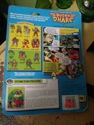 Bucky O’hare Storm Toad Trooper In Package 1990 2