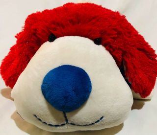 USA Pillow Pets Patriotic Dog Large 18” stuffed animal plush red white blue 2